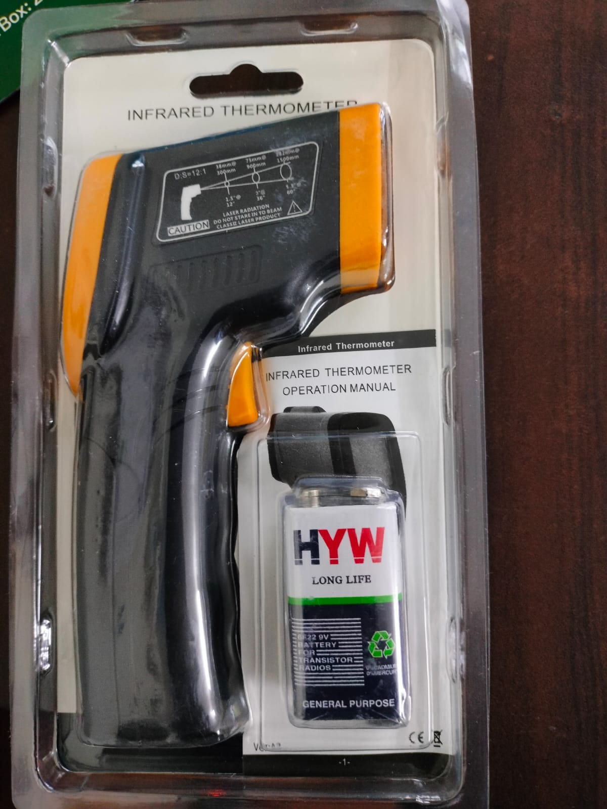 HST IR Thermogun Infrared Thermometer -50˚ to 580˚ Celsius HST8865